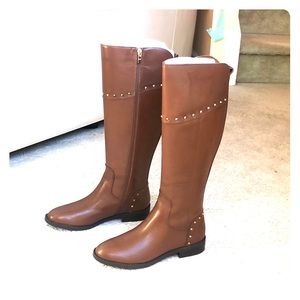 NWT - Marc Fisher Medium Calf Studded Tall Boots